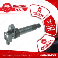 1 x NGK Ignition Coil for Kia Magentis MG Rondo UN Grand Carnival VQ Sorento BL