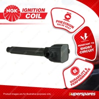 1 x NGK Ignition Coil for Dodge Journey JC 3.6L ERB V6 MPFI V-DOHC 24V 206kW