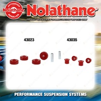 Nolathane Shock absorber bush kit for FORD FALCON EA EB ED 6/8CYL 11/1987-8/1994