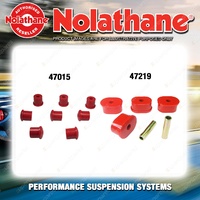 Nolathane Spring eye & shackle bush kit for FORD LTD FC 6/8CYL 6/1979-2/1982