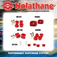 Nolathane Control arm lower bush kit for HOLDEN BARINA MF MH 4CYL 2/1989-5/1994