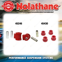 Nolathane Control arm lower inner bush kit for HOLDEN NOVA LE LF 4CYL 1989-1994