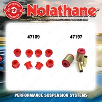 Nolathane Spring eye & shackle bush kit for HOLDEN SCURRY NB 4CYL 7/1985-12/1987
