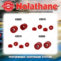 Nolathane Shock absorber bush kit for HOLDEN STATESMAN HQ HJ HX HZ WB 8CYL