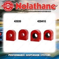 Nolathane Sway bar mount bush kit for HOLDEN STATESMAN HQ HJ HX HZ WB 8CYL