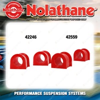 Nolathane Sway bar mount bush kit for HONDA HORIZON KH 4/6CYL 4/1992-2005