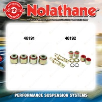 Nolathane Control arm bush kit for HONDA INTEGRA DA DB 4CYL 1985-7/1993