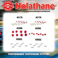 Nolathane Sway bar link bush washers kit for HSV COMMODORE GROUP A VL 8CYL