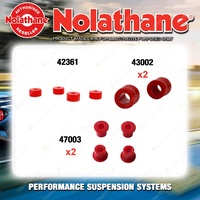 Nolathane Shock absorber bush kit for ISUZU RODEO TFR 4CYL 2WD 7/1988-1996