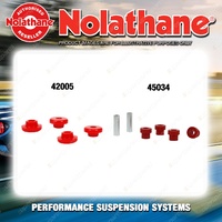 Nolathane Control arm lower bush kit for MAZDA 323 FA WAGON 4CYL RWD 1978-9/1985