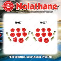 Nolathane Trailing arm bush kit for MAZDA 626 CB 4CYL 1978-2/1983