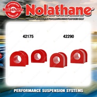 Nolathane Sway bar mount bush kit for MAZDA 626 GC 4CYL 2/1983-10/1987