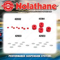 Nolathane Sway bar link bush washers kit for MAZDA 929 HC SEDAN AND HARDTOP 6CYL