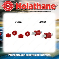 Nolathane Shock absorber bush kit for MITSUBISHI PAJERO NH NJ NK NL 6CYL