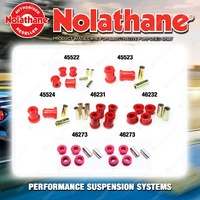 Nolathane Control arm bush kit for MITSUBISHI PAJERO NS NT NW 4/6CYL 10/2006-ON