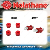 Nolathane Shock absorber bush kit for MITSUBISHI TRITON ME MF MG MH MJ 6CYL 2WD