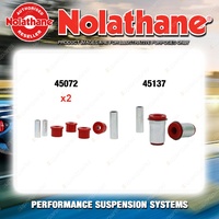 Nolathane Control arm bush kit for NISSAN 300C Y31 6CYL 5/1987-1991