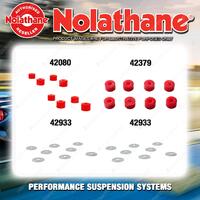 Nolathane Sway bar link bush & washers kit for NISSAN 300C Y31 6CYL 5/1987-1991