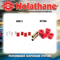 Nolathane Control arm bush kit for NISSAN NAVARA D22 4/6CYL 2WD 2/1997-6/2015