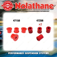 Nolathane Spring eye shackle bush kit for NISSAN NOMAD C22 Leaf Spring Rear 4CYL