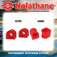 Nolathane Sway bar mount bush kit for NISSAN NX / NX-R B13 4CYL 10/1991-1/1996