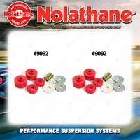 Nolathane Body mount bush kit for NISSAN PATROL GQ Y60 CAB CHASSIS 6CYL