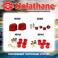 Nolathane Control arm bush kit for NISSAN PULSAR N14 EXCL GTIR 4CYL 1991-1995