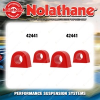 Nolathane Sway bar mount bush kit for SUBARU LEGACY BC BF INCL RS TURBO 4CYL