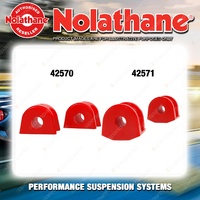 Nolathane Sway bar mount bush kit for TOYOTA 86 ZN6 4CYL 6/2012-ON