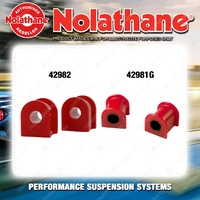 Nolathane Sway bar mount bush kit for TOYOTA CAMRY SXV20 MCV20 6CYL 1997-2002