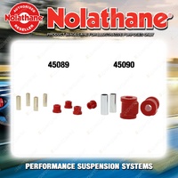 Nolathane Control arm lower inner bush kit for TOYOTA COROLLA AE80 82 Leaf Rear