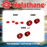 Nolathane Shock absorber bush kit for TOYOTA DYNA BU60 85 4CYL 11/1984-6/1995