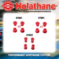 Nolathane Spring eye shackle bush kit for TOYOTA HILUX LN65 YN65 67 4CYL 4WD