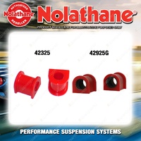 Nolathane Sway bar mount bush kit for TOYOTA SPACIA YR22 4CYL 10/1993-1/1998