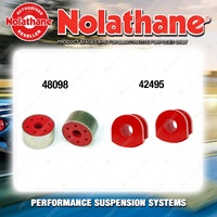 Front Nolathane Suspension Bush Kit for BMW 5 SERIES E34 4/6CYL 9/1988-12/1996