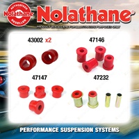 Front Nolathane Suspension Bush Kit for DAIHATSU F SERIES F20 F50 F60 WAGON