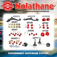 Front Nolathane Suspension Bush Kit for FORD FALCON BA BF INCL FPV 2002-2008