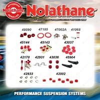 Front Nolathane Suspension Bush Kit for FORD FALCON XK XL XM XP 6CYL 1960-8/1966