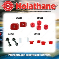 Front Nolathane Suspension Bush Kit for HOLDEN BARINA MF MH 4CYL 2/1989-5/1994