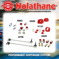 Front Nolathane Suspension Bush Kit for HOLDEN RODEO RA 6CYL 4WD 2003-2008