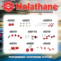 Front Nolathane Suspension Bush Kit for HOLDEN STATESMAN VR VS 8CYL 1994-1999