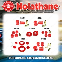 Front Nolathane Suspension Bush Kit for MITSUBISHI PAJERO NM NP 6CYL 2000-2006