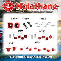 Front Nolathane Suspension Bush Kit for NISSAN 200B N810 4CYL 1977-1981