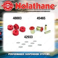 Front Nolathane Suspension Bush Kit for NISSAN FAIRLADY Z31 6CYL 9/1983-12/1989