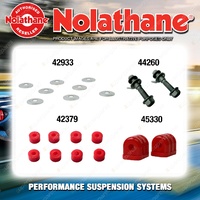 Front Nolathane Suspension Bush Kit for NISSAN MAXIMA A32 6CYL 2/1995-11/1999