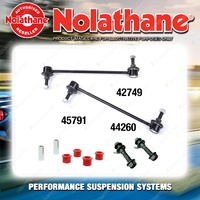 Front Nolathane Suspension Bush Kit for NISSAN TIIDA C11 4CYL 2/2006-2012