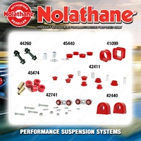 Front Nolathane Suspension Bush Kit for SUBARU LIBERTY BD BG 4CYL 6/1994-8/1998