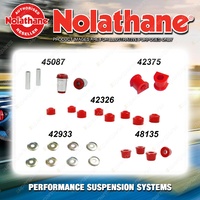 Front Nolathane Suspension Bush Kit for TOYOTA COROLLA KE AE 70 71 1981-1985