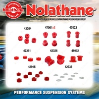 Front Nolathane Suspension Bush Kit for TOYOTA HILUX LN36 46 RN36 46 4WD