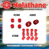 Front Nolathane Suspension Bush Kit for TOYOTA LANDCRUISER FJ55 6CYL 1972-1980